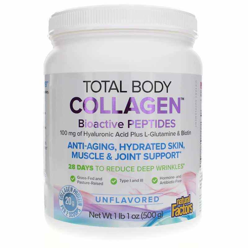 Total Body Collagen Natural Factors   Total Body Collagen NF Unflavored,17 Oz,main,1 